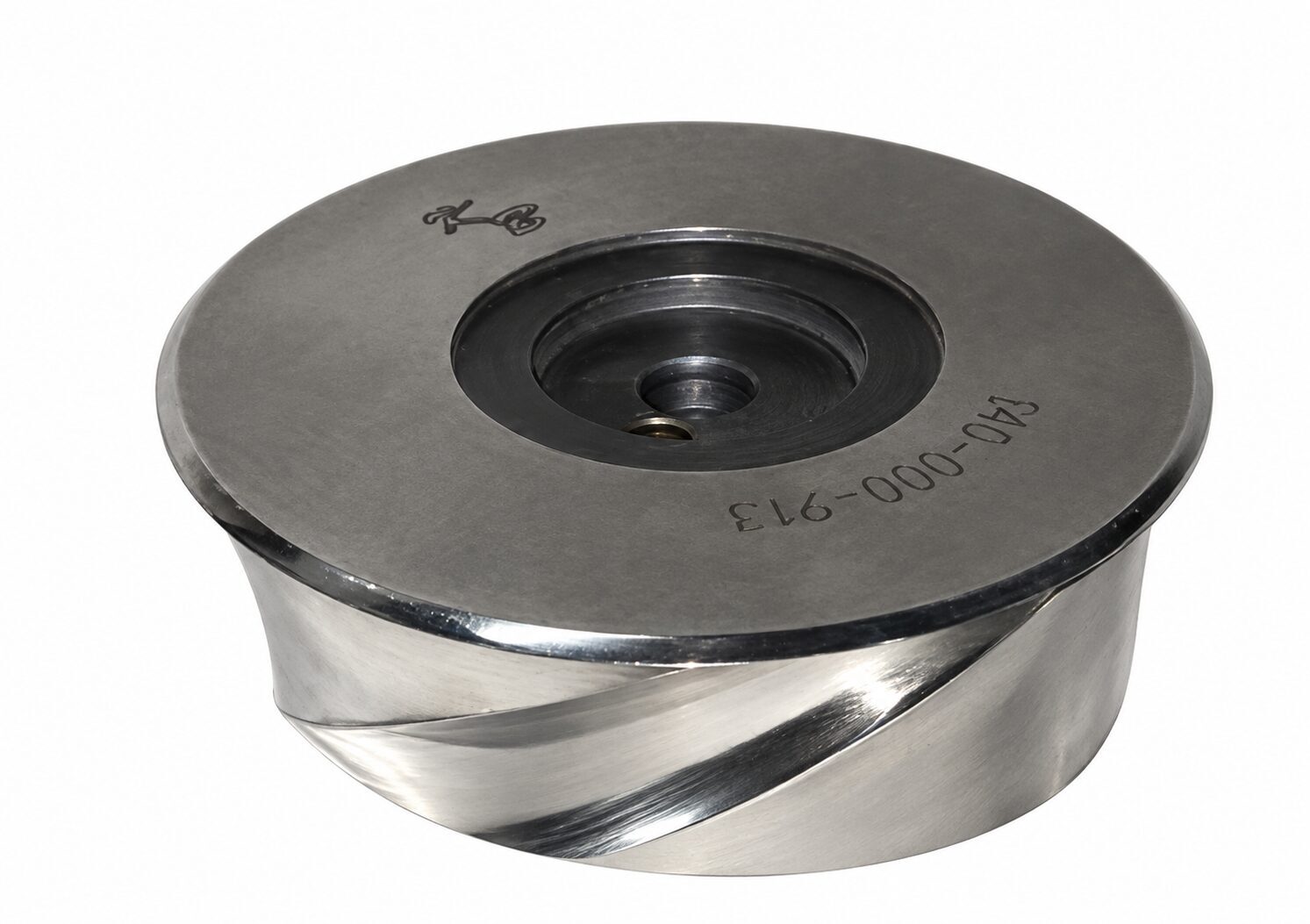 Seamer cap stamped with the Kobot KB mark
