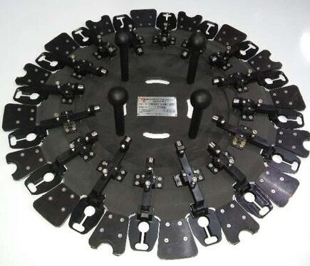 Precision seaming turret assembly manufactured by Kobot